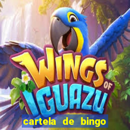 cartela de bingo 75 para imprimir